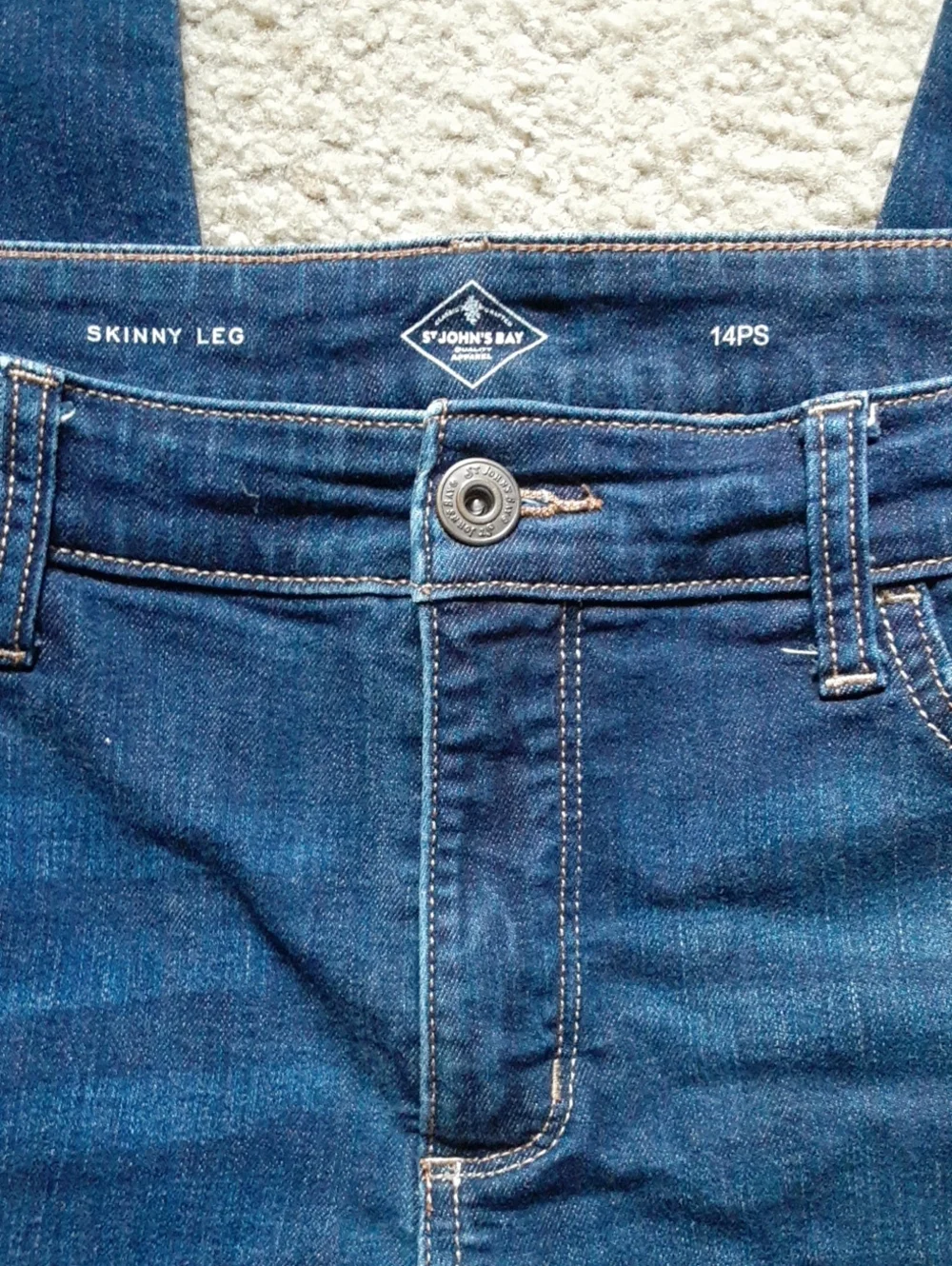 St John's Bay Petite Short Skinny Jeans